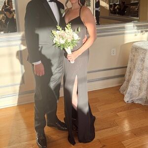 Black Chiffon Azazie Manila Bridesmaid Dress